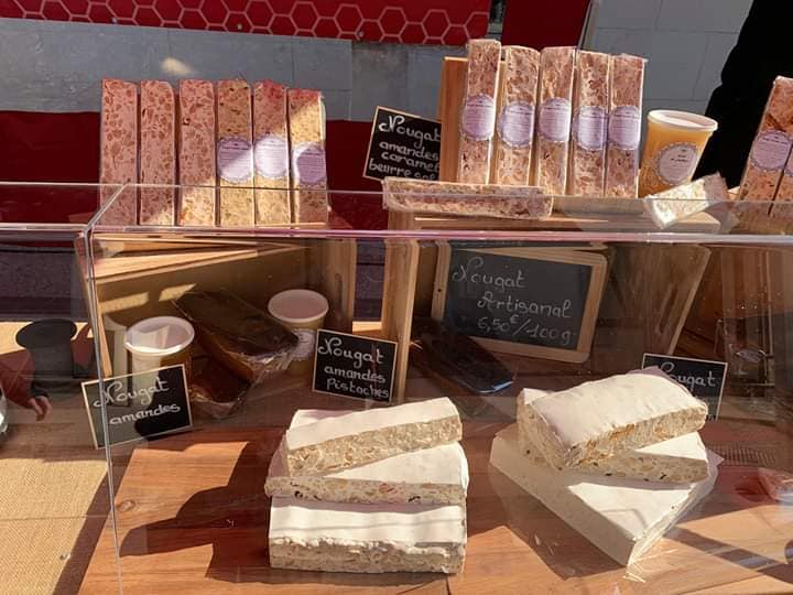 images des produits nougats et miels