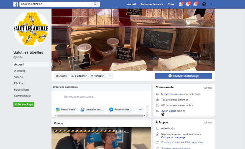 images du site facebook